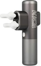 Изображение товара Перкуссионный массажер KICA 3 серый - многофункциональное устройство для релаксации мышц