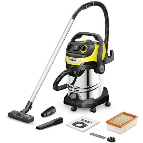Строительный пылесос Karcher WD 7 Control P S 30/6/35/T, желтый [1.628-385.0]