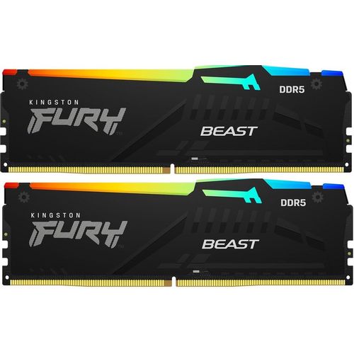 Оперативная память Kingston Fury Beast KF556C40BBAK2-16 DDR5 - 2x 8ГБ 5600МГц, DIMM, Ret