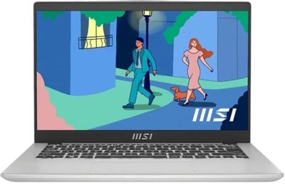 Ноутбук MSI Modern 14 C12M-238RU 9S7-14J111-238, 14", IPS, Intel Core i7 1255U 1.7ГГц, 10-ядерный, 8ГБ DDR4, 512ГБ SSD,  Intel Iris Xe graphics, Windows 11 Home, серебристый