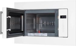 Встраиваемая микроволновая печь HIBERG i-VM 6502 W, 20л, 800Вт, белый