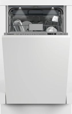 Встраиваемая посудомоечная машина HOTPOINT HIS 2D85 DWT,  узкая, ширина 44.8см, полновстраиваемая, загрузка 11 комплектов