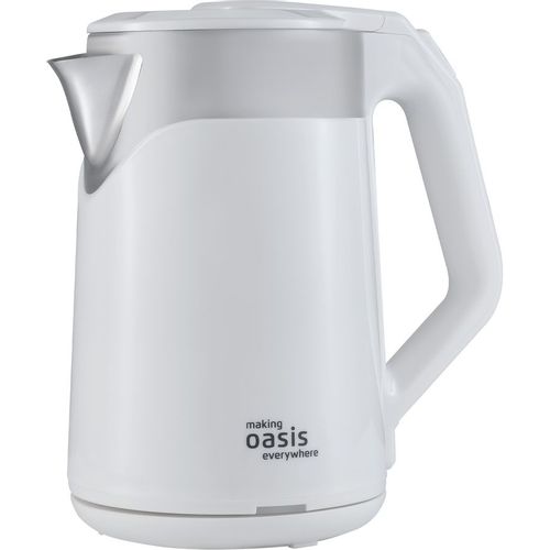 Чайник электрический OASIS K-21SPW, 2л, пластик/металл