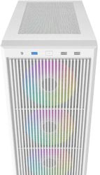 Корпус ATX ID-COOLING Ware 310 ARGB,  белый