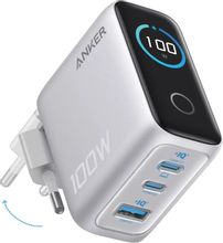 Изображение товара Сетевое зарядное устройство ANKER 2C1A LCD 100 Вт для быстрой зарядки гаджетов Изображение товара Сетевое зарядное устройство ANKER 2C1A LCD 100 Вт для быстрой зарядки гаджетов