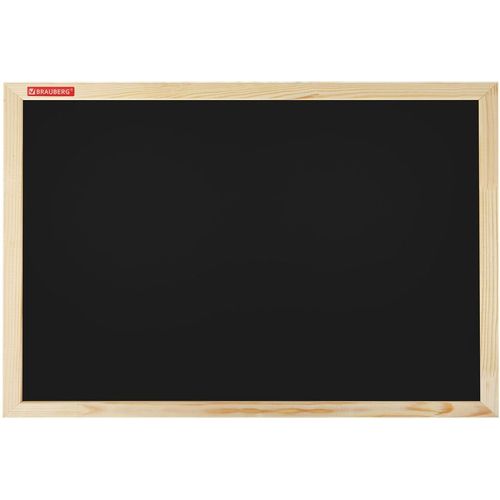 Доска комбинированная BRAUBERG Wood черный 30x45см [238801]