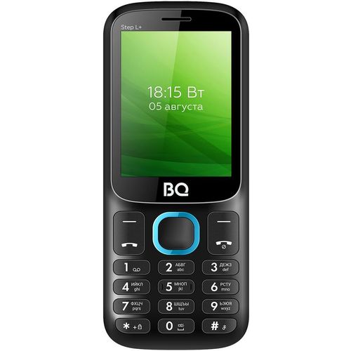 Сотовый телефон BQ Step L+ 2440, черный/синий