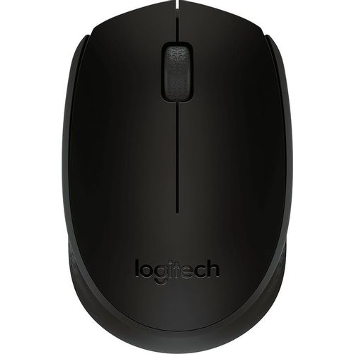 Мышь беспроводная Logitech M171, радио, оптическая, USB, 1000dpi, черный и серый [910-004424]