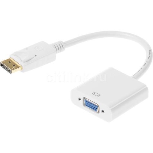 Переходник Display Port DisplayPort (m) — VGA (f)