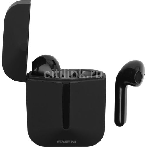 Наушники Sven E-335B, Bluetooth, вкладыши, черный [sv-020354]