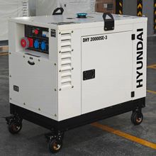 Изображение товара Дизельный генератор Hyundai DHY 20000SE-3 с максимальной мощностью 15 кВт