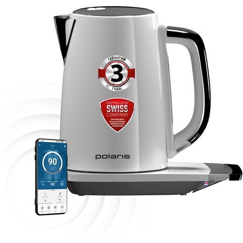 Чайник электрический Polaris PWK 1755CAD WIFI IQ Home, 1.7л, металл