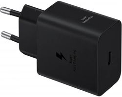 Изображение товара Сетевое зарядное устройство Samsung EP-T4511XBEGEU, USB-C, USB-C, 45Вт, 3A, черный Изображение товара Сетевое зарядное устройство Samsung EP-T4511XBEGEU, USB-C, USB-C, 45Вт, 3A, черный