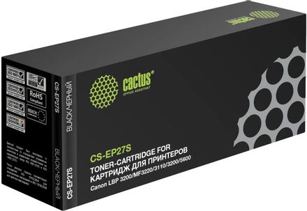 Картридж Cactus CS-EP27S, EP-27, черный / CS-EP27S
