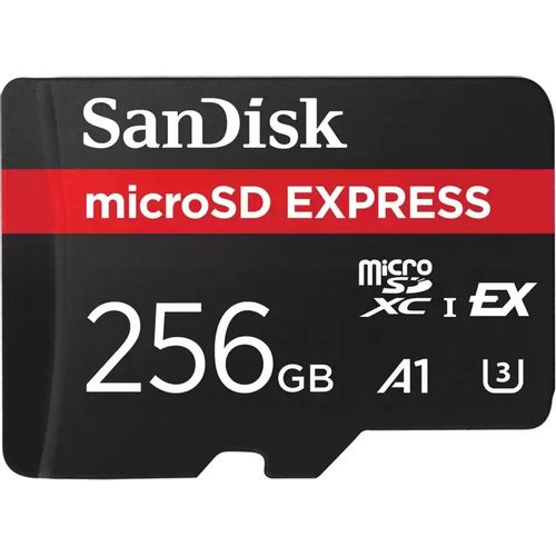 Карта памяти microSDXC UHS-III Sandisk 256 ГБ, 880 МБ/с, Class 10, SDSQXFN-256G-GN4NN, 1 шт., без адаптера