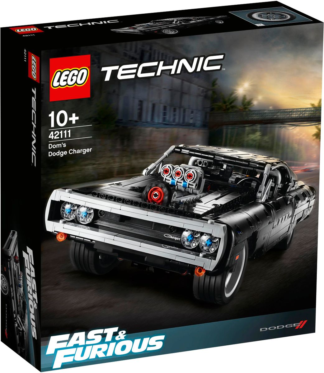 Конструктор Lego Technic Dodge Charger Доминика Торетто, 42111 – купить в  Ситилинк | 1483811