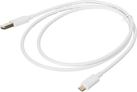 Кабель  2A Square,  micro USB (m) -  USB (m),  1м,  2A,  белый