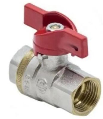 Кран шаровый AQUASFERA Euro 1002-02, запорный, проходной запорный, 3/4 ...