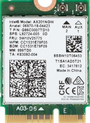 Адаптер Intel S (AX201.NGWG.NVW 999TD0) AX201.NGWG.NVW