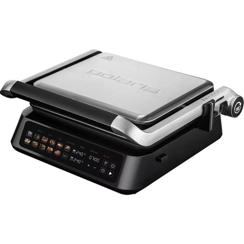 Электрогриль Polaris PGP 3018, серебристый [027283]