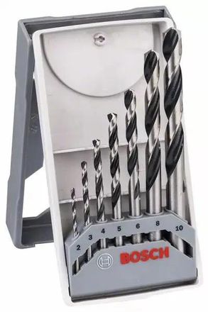 Набор сверл Bosch PointTeQ,  по металлу,  круглый,  7шт [2608577347]