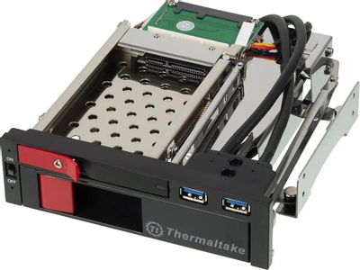 Mobile rack (салазки) для  HDD Thermaltake Max5 Duo ST0026Z, черный