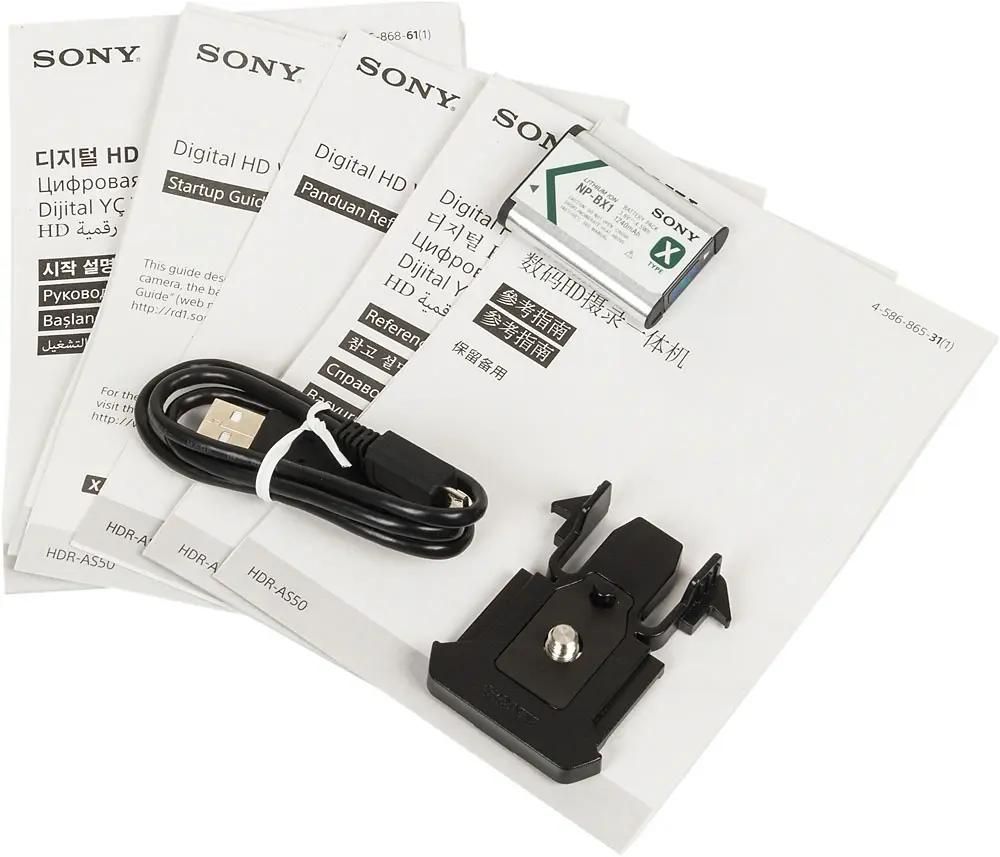 Характеристики Экшн-камера Sony HDR-AS50 1080p, WiFi, черный [hdras50b.e35]  (366584) смотреть в СИТИЛИНК