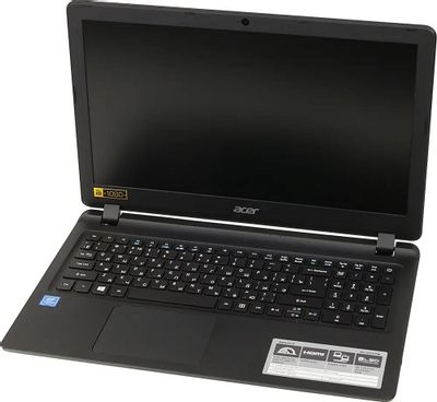 Ноутбук Acer Aspire ES1-572-P1TW NX.GD0ER.023, 15.6", Intel Pentium 4405U 2.1ГГц, 2-ядерный, 8ГБ DDR3L, 1000ГБ,  Intel HD Graphics  510, Linux, черный
