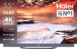 Изображение товара Телевизор HAIER OLED S9 Ultra+ 55" 4K Ultra HD с Android TV и HDR Изображение товара Телевизор HAIER OLED S9 Ultra+ 55" 4K Ultra HD с Android TV и HDR