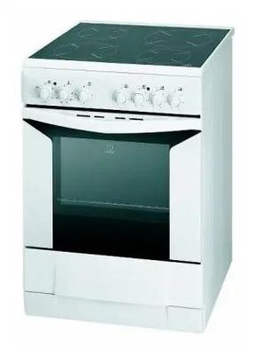 Электрическая плита Indesit K6C107 W/RU, стеклокерамика, белый – купить ...