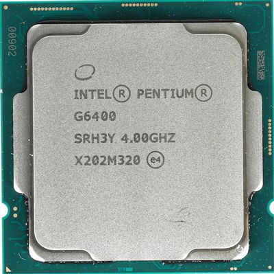 Процессор Intel Pentium Gold G6400, LGA 1200,  OEM [cm8070104291810 srh3y]