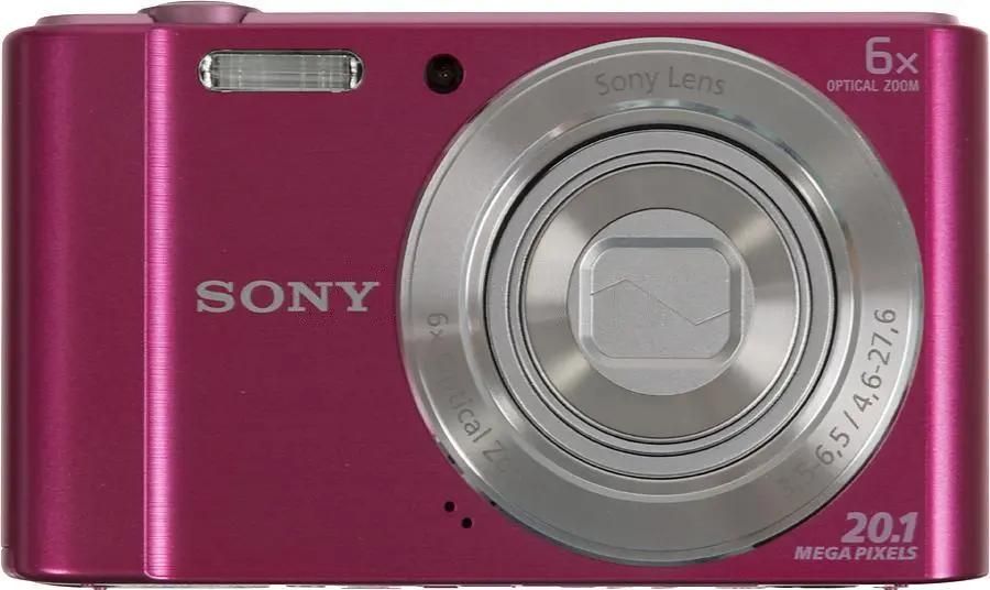 Цифровой компактный фотоаппарат Sony Cyber-shot DSC-W810, розовый