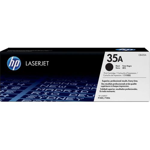 Картридж HP 35A, черный / CB435A