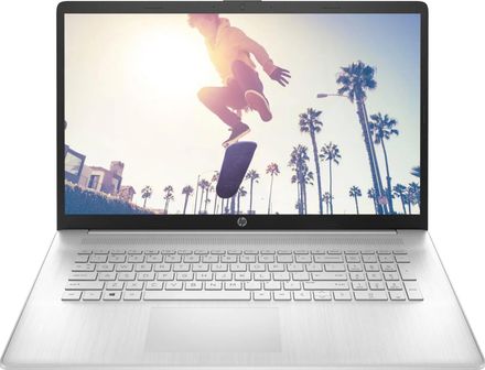 Ноутбук HP 17-cn3158mg, 17.3", IPS, Intel Core i5 1334U 1.3ГГц, 10-ядерный, 16ГБ DDR4, 512ГБ SSD,  Intel Iris Xe graphics, Windows 11 Home,  серебристый [9q9j8ea]