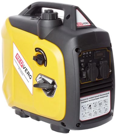 Бензиновый генератор REDVERG RD-IG2300H, 220 В, 2.3кВт