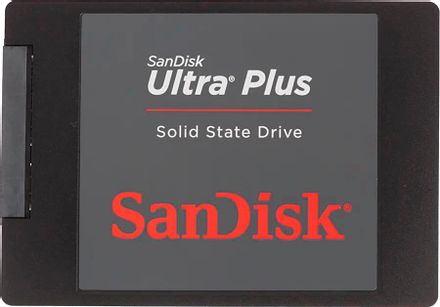 SSD накопитель Sandisk Ultra Plus SDSSDHP-128G-G26 128ГБ, 2.5", SATA III