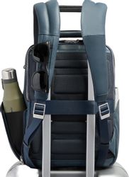 Рюкзак Piquadro Tebe CA7157W144/BLU синий натуральная кожа