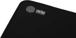 Коврик для мыши Cactus Black черный, ткань, 900х400х3мм
