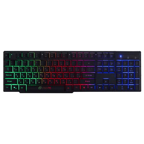 Клавиатура Oklick 780G SLAYER, проводная, USB, мембранная, черный [412899]