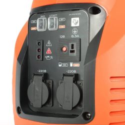 Бензиновый генератор Patriot 2700i, 220/12 В, 2.5кВт