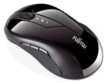 Мышь беспроводная Fujitsu WL9000, радио, лазерная, USB, 1600dpi, черный [s26381-k432-l100]