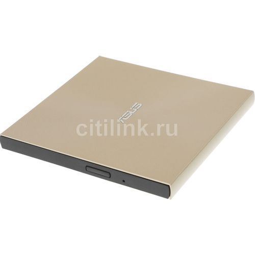 Оптический привод DVD-RW ASUS SDRW-08U9M-U, внешний, USB, золотистый, Ret [sdrw-08u9m-u/gold/g/as]