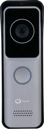 Видеопанель TRUE IP TI-4000CRWP, цветная, накладная, серебристый