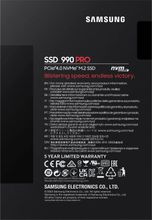 SSD накопитель Samsung 990 Pro MZ-V9P1T0BW 1ТБ