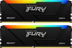 Изображение товара Оперативная память Kingston Fury Beast KF436C18BB2AK2/32 DDR4 - 2x 16ГБ 3600МГц, DIMM, Ret Изображение товара Оперативная память Kingston Fury Beast KF436C18BB2AK2/32 DDR4 - 2x 16ГБ 3600МГц, DIMM, Ret