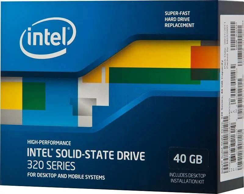 SSD Intel 320 Series SSDSA2CT040G3K5 40 2.5