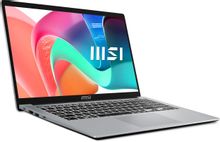 Ноутбук MSI Modern 15 F13MG-087XRU 15.6", IPS, Intel Core i5 1335U, 10-ядерный, 16ГБ DDR4, 1ТБ SSD,  Intel Iris Xe graphics, серебристый