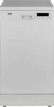 Посудомоечная машина Beko DFS25W11W, узкая, напольная, 45см, загрузка ...