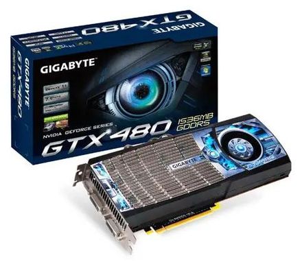Gigabyte NVIDIA  GeForce GTX 480 1.5ГБ GDDR5, Ret [gv-n480d5-15i-b]