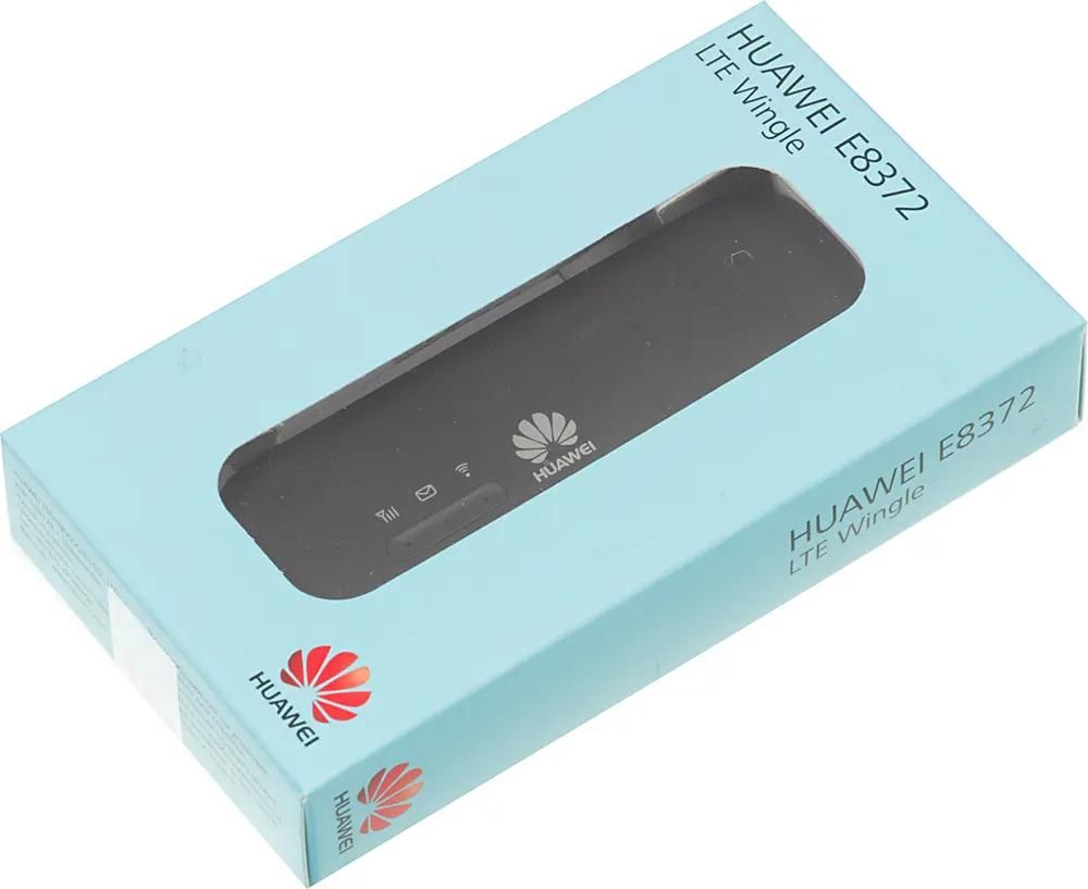 Модем Huawei E8372 2G/3G/4G, внешний, черный [51071kbm] – купить в Ситилинк  | 379695